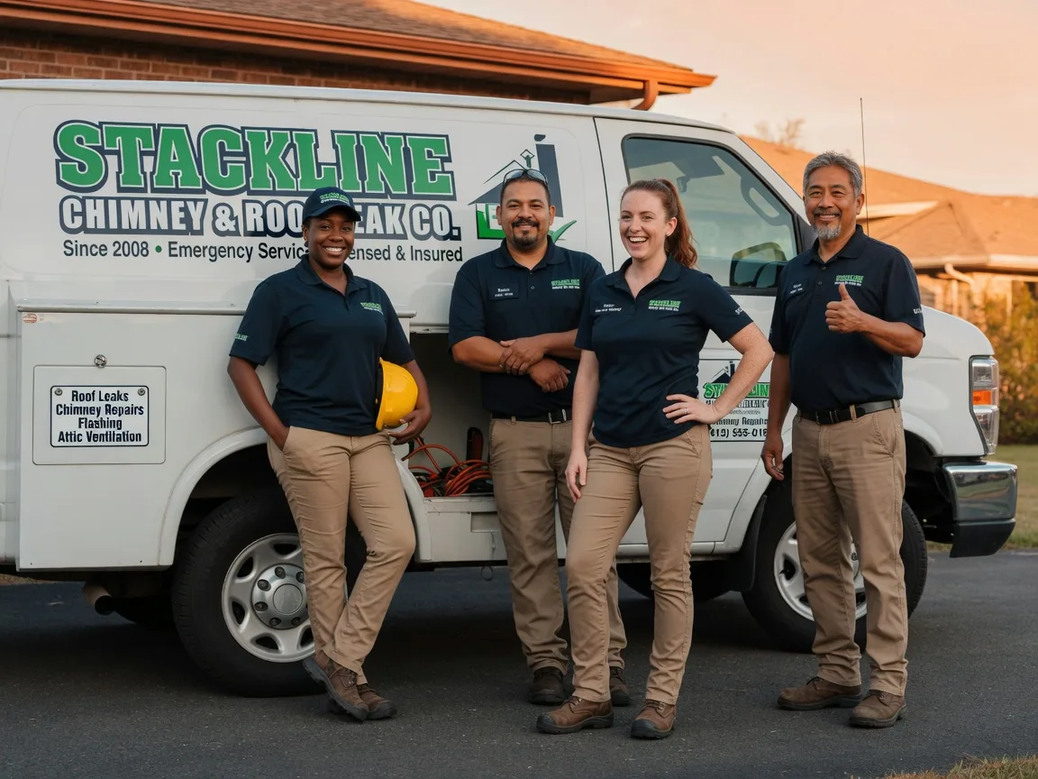 Chimney flashing repair company in Paulding, MS